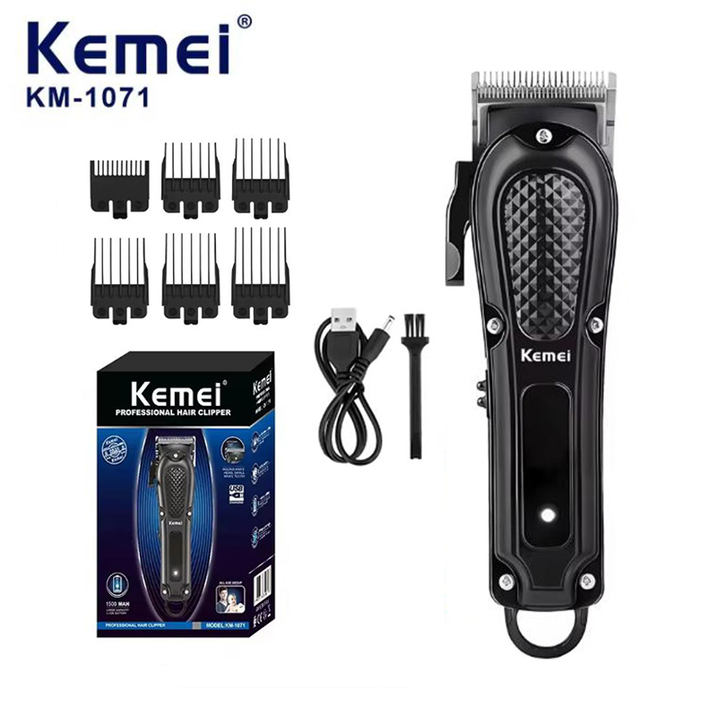 Men'S Grooming Salon - Kemei KM-1071 مقص الشعر الكهربائية UBS