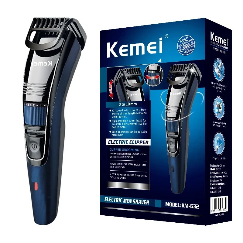Men'S Face Grooming - Kemei 632 0.5-10 مللي متر قابل