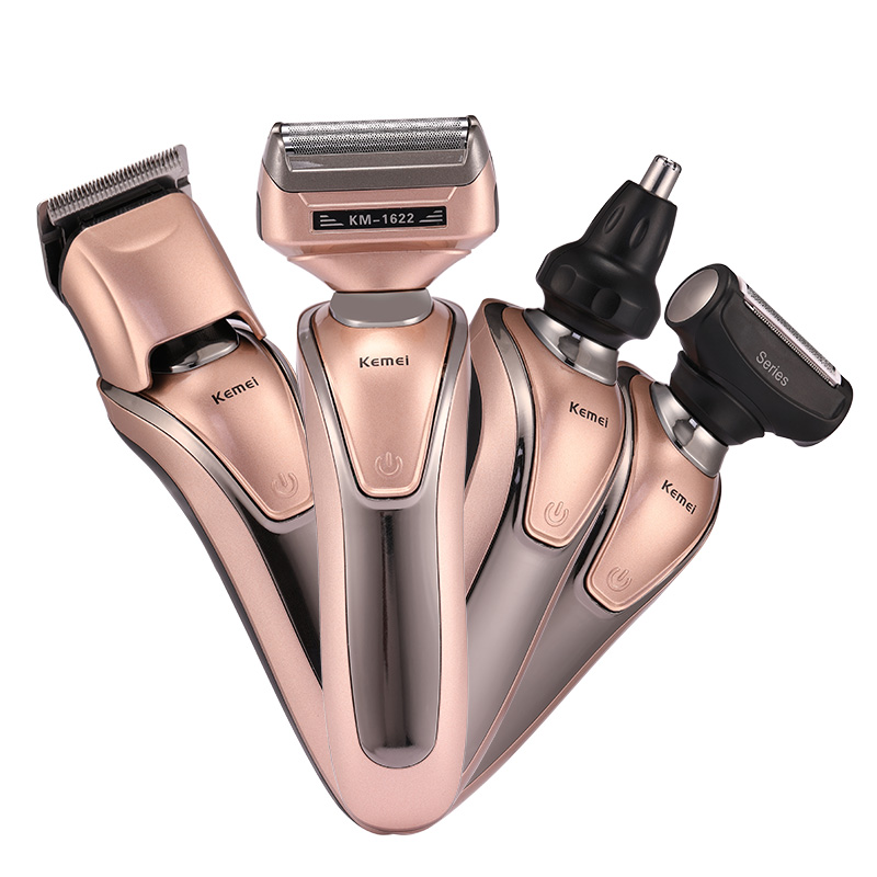 Men'S Grooming Razor Kit - Kemei 4 في 1 متعددة الوظائف