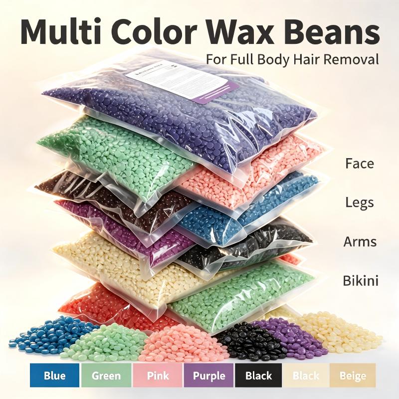 Hair Wax Stick - حبوب شمع صلبة متعددة الألوان لإزالة