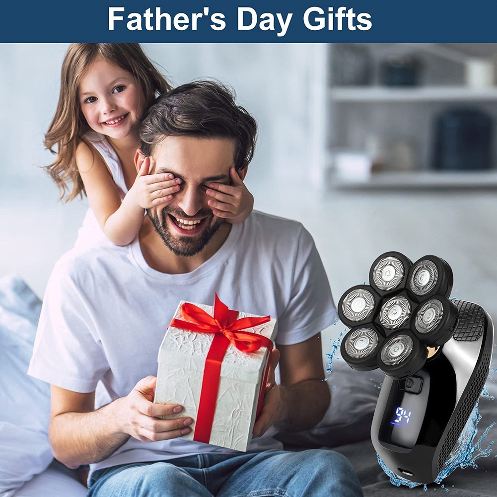 Men'S Grooming Razor Kit - ماكينة حلاقة كهربائية A60T Effortless 7D