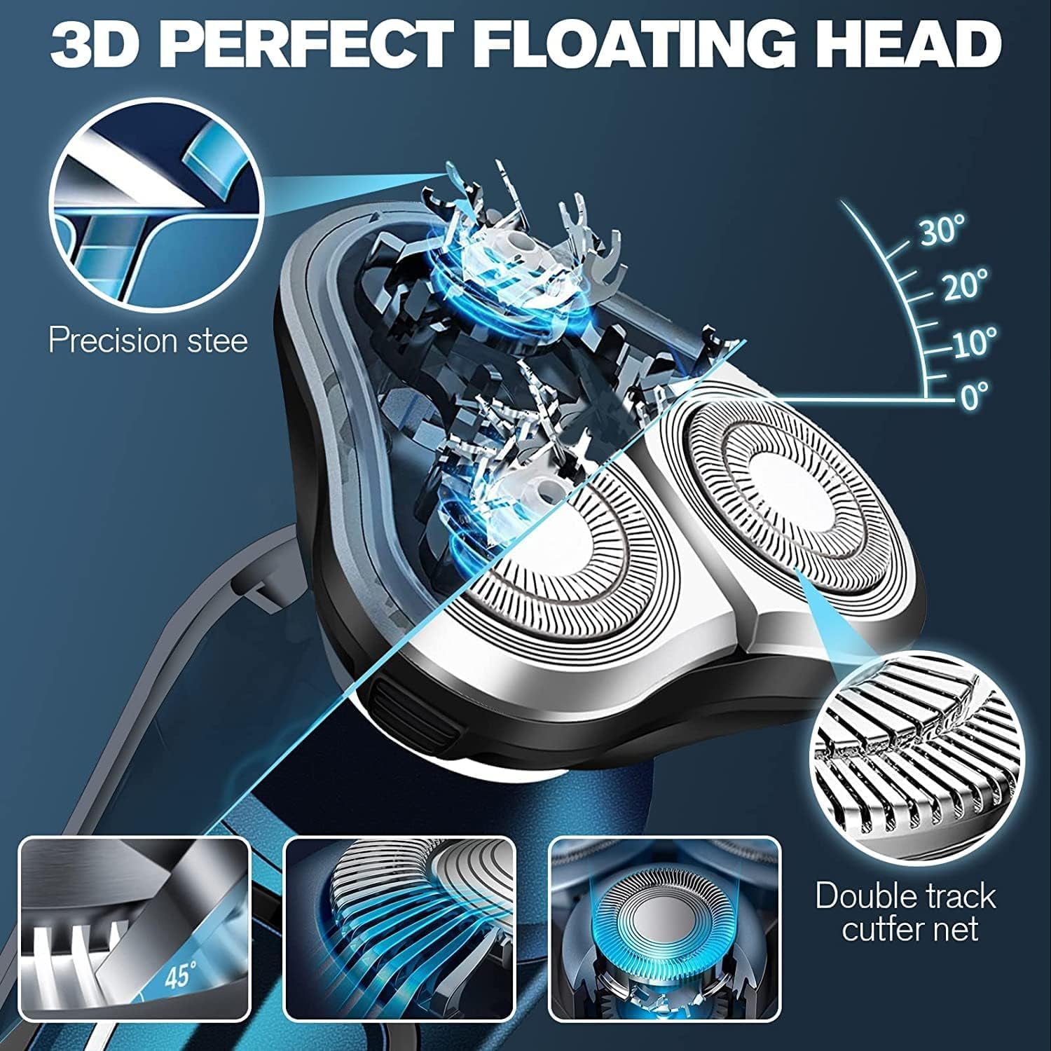 ماكينة حلاقة كهربائية 3 في 1 ل - مراجعة Men'S Grooming Razor Kit وسعره