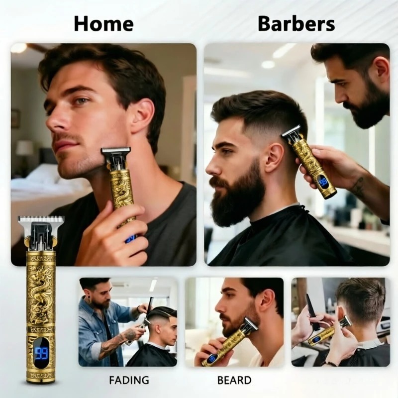 ماكينة حلاقة كهربائية T9 لتشذي - مراجعة Men'S Grooming Salon وسعره