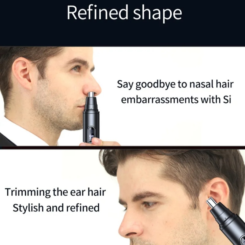ماكينة تشذيب شعر الأنف الصغيرة - مراجعة Men'S Grooming Salon وسعره