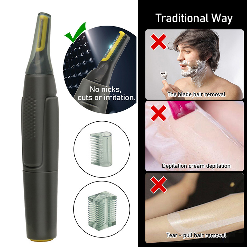 ماكينة تشذيب شعر الوجه والأنف  - مراجعة Men'S Face Grooming وسعره