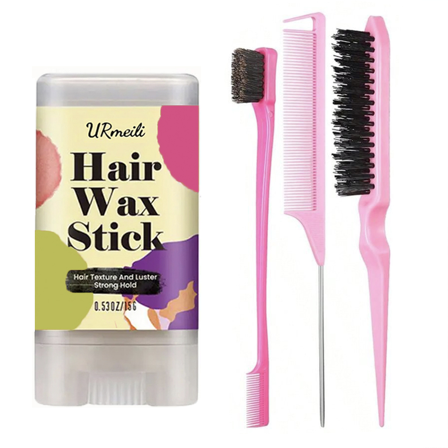 قلم شمع الشعر، مع مجموعة فرشاة - مراجعة Hair Wax Stick وسعره