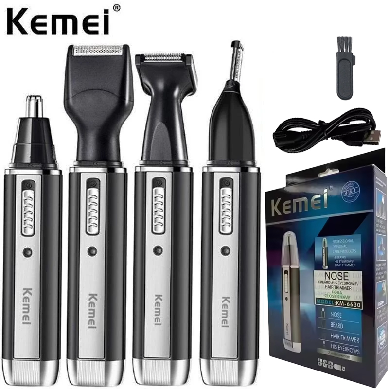 ماكينة تشذيب شعر الأنف Kemei-6 - مراجعة Grooming Men'S Eyebrows وسعره