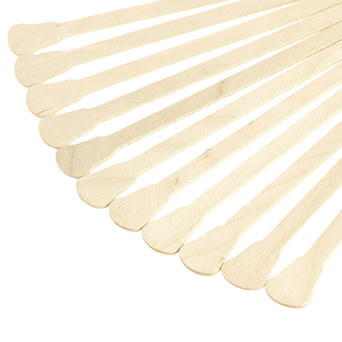 200 قطعة من ملاعق الشمع الخشبي - مراجعة Hair Wax Stick وسعره