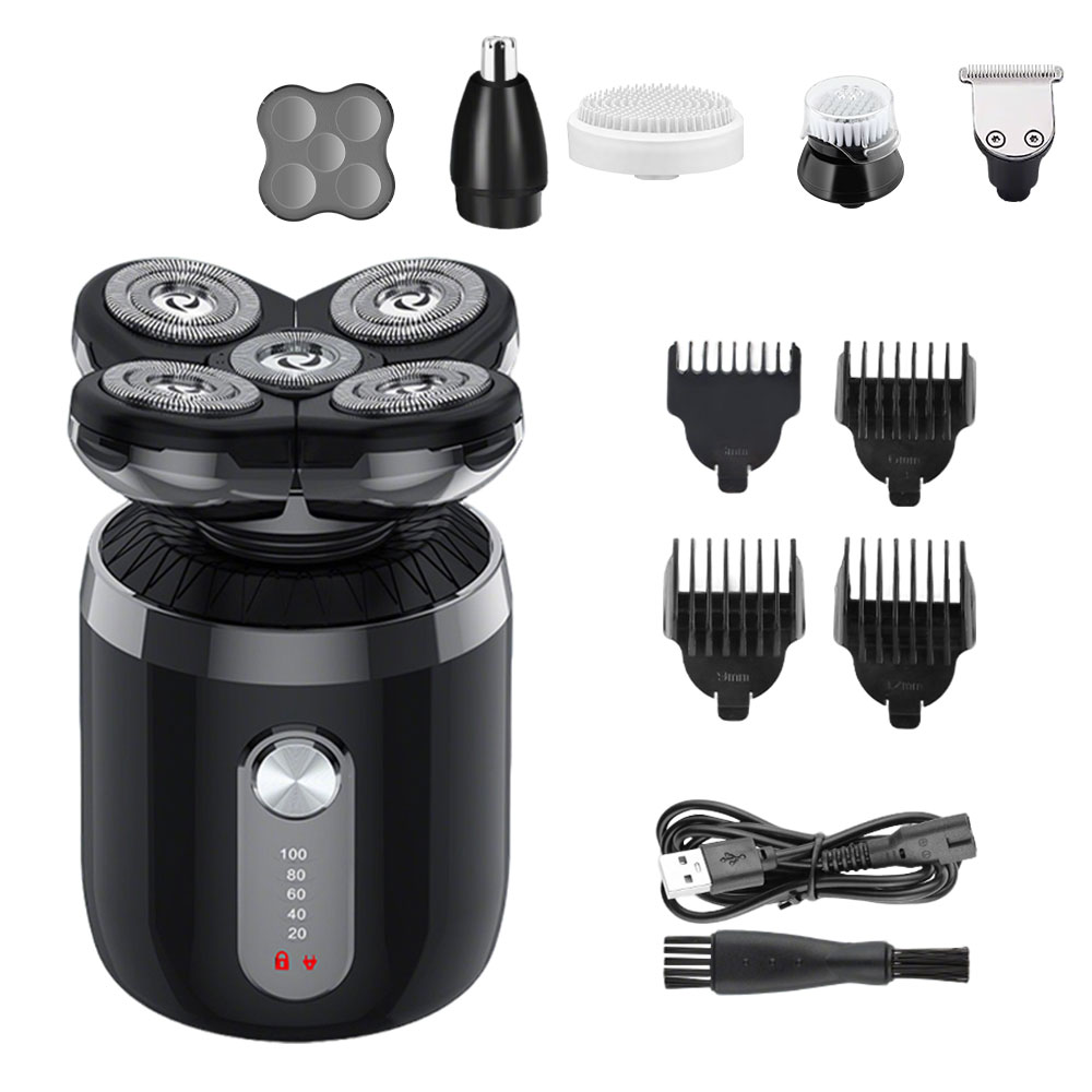 ماكينة حلاقة كهربائية 5 في 1 ل - مراجعة Men'S Grooming Razor Kit وسعره