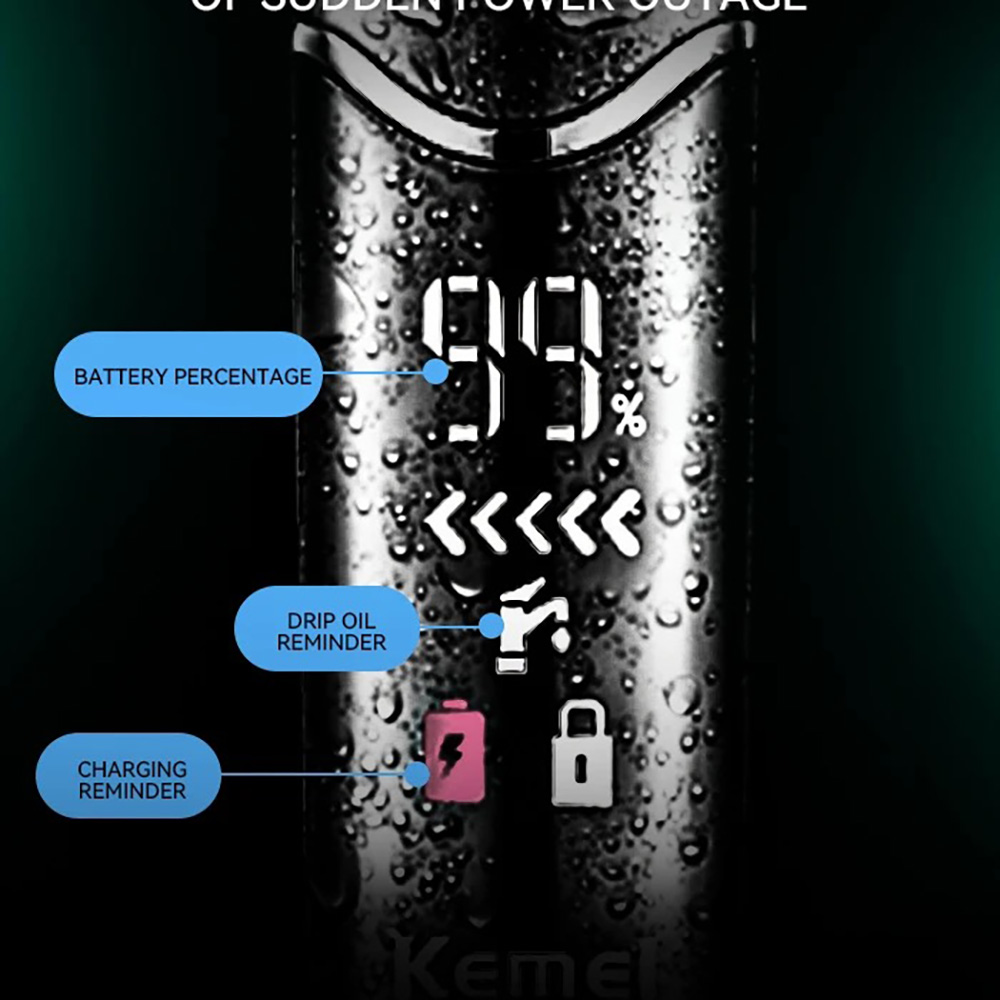 Kemei الوجه الجسم الكهربائية ا - مراجعة Men'S Face Grooming وسعره