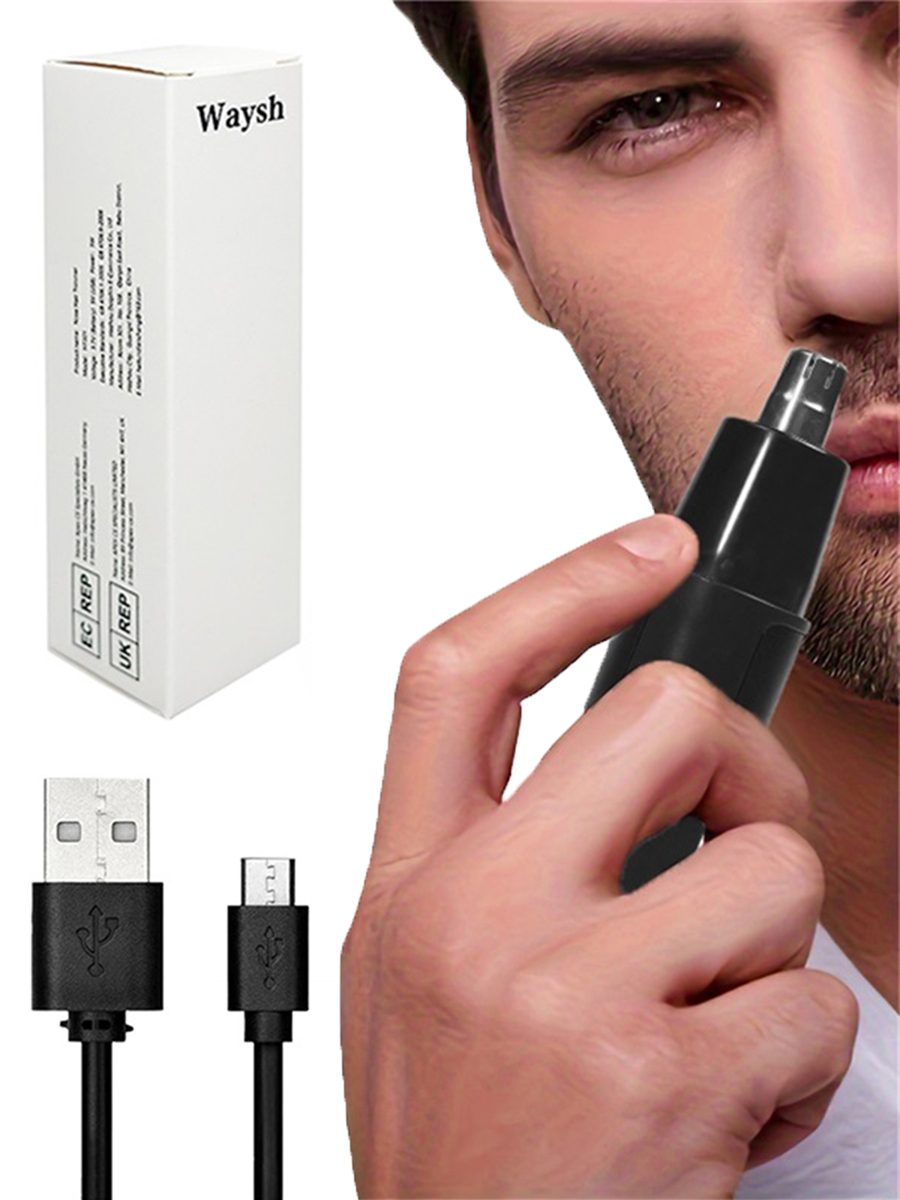 Waysh الكهربائية الأنف الشعر ا - مراجعة Men'S Grooming Razor Kit وسعره