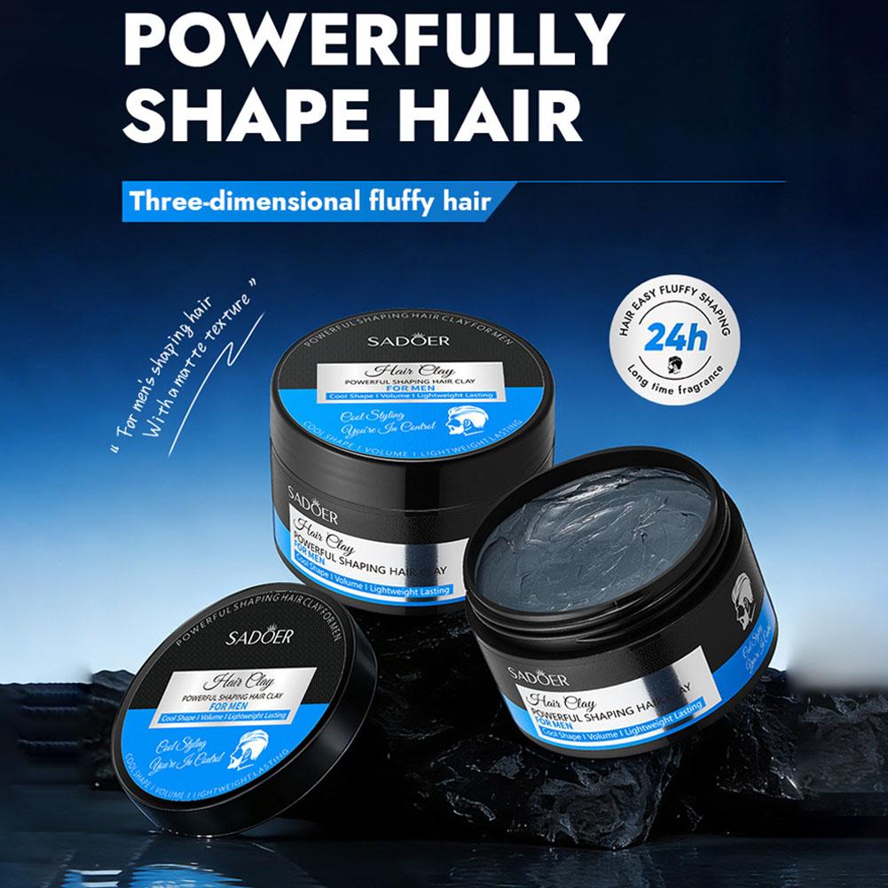 طين تصفيف الشعر غير لامع، قوي  - مراجعة Men'S Grooming Salon وسعره