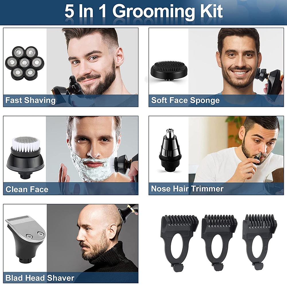 [جديد! N92R】 ماكينة حلاقة كهرب - مراجعة Men'S Grooming Razor Kit وسعره