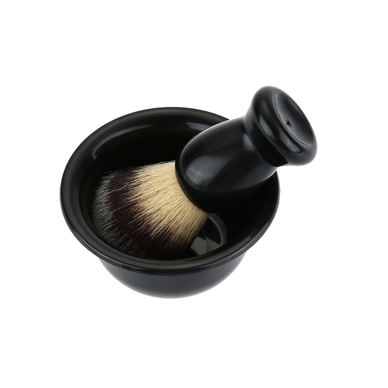 فرشاة حلاقة ووعاء مع حامل أكري - مراجعة Shaving Brush Set وسعره