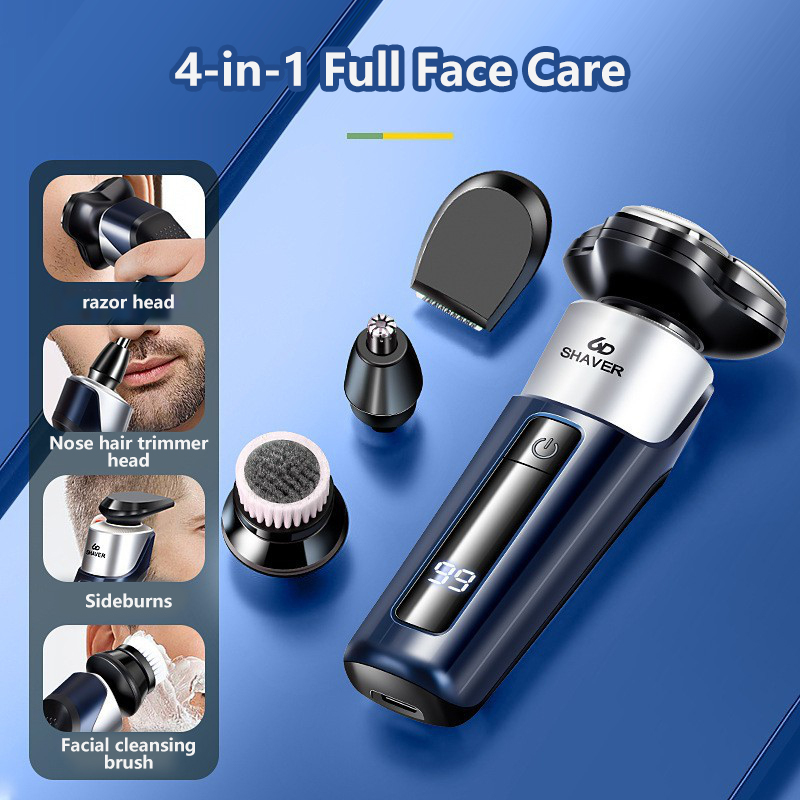ماكينة حلاقة كهربائية للرجال م - مراجعة Men'S Grooming Razor Kit وسعره