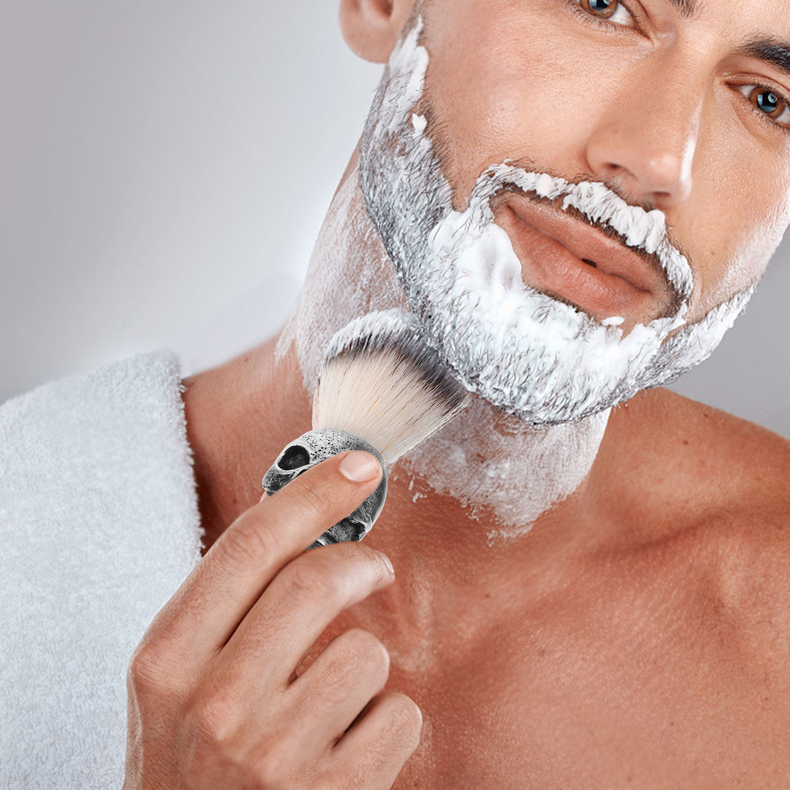 طقم حلاقة متكامل: وعاء حلاقة م - مراجعة Shaving Brush Set وسعره